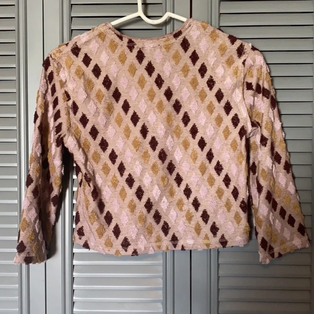 NWT Free People : Tan Crop Top - Small - Picture 2 of 9